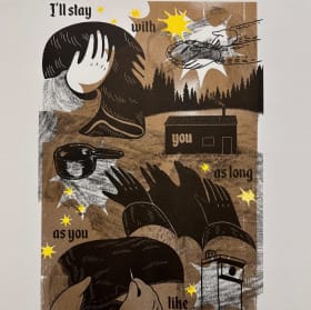 I'll stay with you as long as you want - Halie Finney item