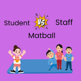 Student Vs. Staff Matball item