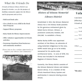 Friends Annual Membership item