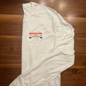 WHITE Long Sleeve Dryfit Tee - Size Adult Unisex 2XLARGE item