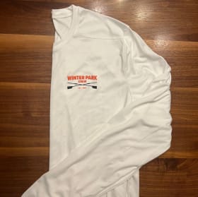 WHITE Long Sleeve Dryfit Tee - Size Adult Unisex 3XLARGE item