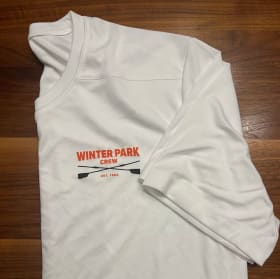 WHITE Short Sleeve Dryfit Tee - Size Adult Unisex 2XLARGE item
