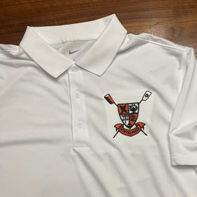 WHITE Nike Dryfit Polo - Size Adult Unisex MEDIUM item