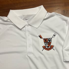 WHITE Nike Dryfit Polo - Size Adult Unisex 2XLARGE item