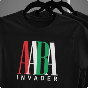 AABA Invaders T-Shirt item