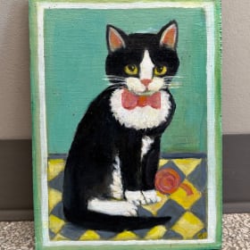 Bow tie cat item