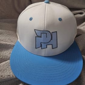 Flex-Fit hat with embroidered design item