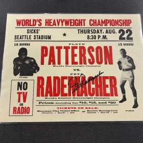 Authenticated Pete Rademacher Signature item
