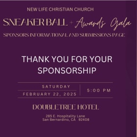 NLCC Gala General Sponsor item