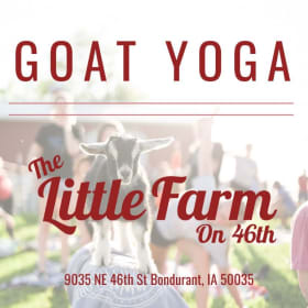 Lot 1: The Little Farm on 46th Goat Yoga Package item