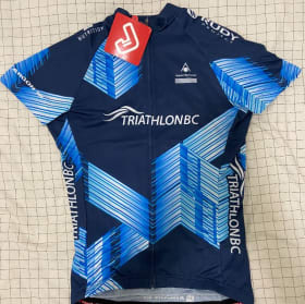 Triathlon BC Cycling Jersey size small - new item