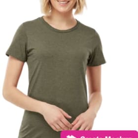 Women's Premium Blend T - Olive Heather item