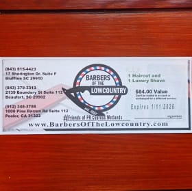 Barbers of the Lowcountry - Haircut and Luxury Shave item