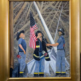 Painting - oil on canvas by Norma Post item