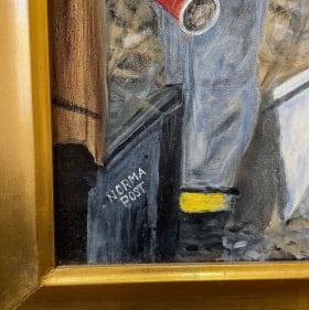 Painting - oil on canvas by Norma Post item