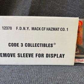 Code 3 Collectables FDNY Mack CF Hazmat Co. 1 die cast model item