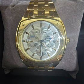 Bulova Watch with Cobra Blue Dials item