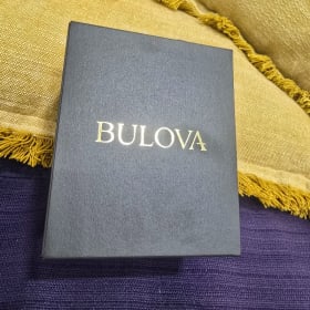 Bulova Watch with Cobra Blue Dials item