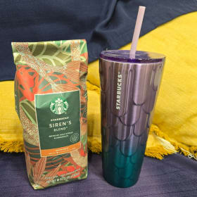 Starbucks Tumbler and Siren's Blend Medium Beans item