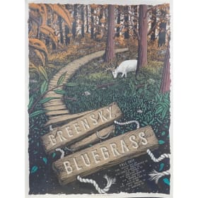 Greensky Bluegrass Fall 2017 tour print item