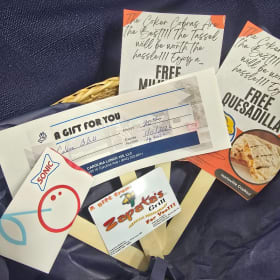 Local Dining Gift Basket - #13 item