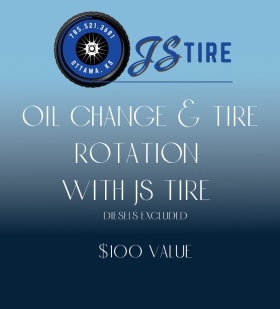 Oil Change & Tire Rotation item