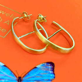 Synergy Earrings in Yellow Gold item