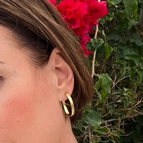 Synergy Earrings in Yellow Gold item