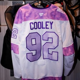 Logan Cooley Signed Jersey item