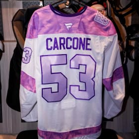 Michael Carcone Signed Jersey item
