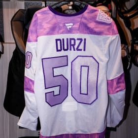 Sean Durzi Signed Jersey item
