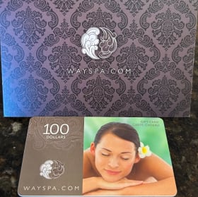 $100 Wayspa Gift Card item