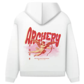 Live By The Bow Hoodie - White item