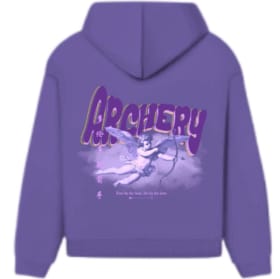 Live By The Bow Hoodie - Purple item