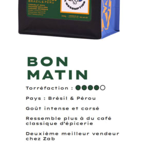 Café bon matin - grain entier - 250 g item