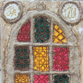 Student Art #1: Mosaic Impressions - Shaaz Mohammed (Gr.3) item