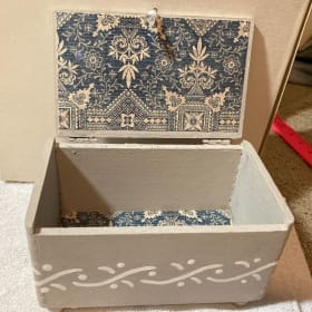 Hand Painted Box item