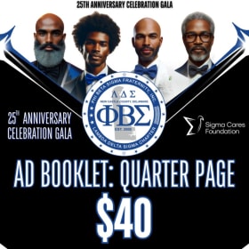 Ad Booklet Only: Quarter Page item