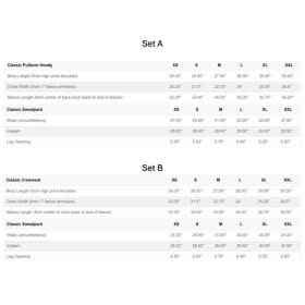 Sets B (Crewneck + Sweatpants) - Gris Pâle/Heather Ash item