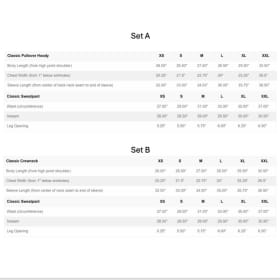 Sets B (Crewneck + Sweatpants) - Crème/Natural Speckle item