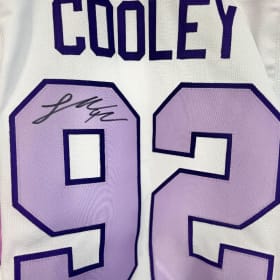 Logan Cooley Signed Jersey item