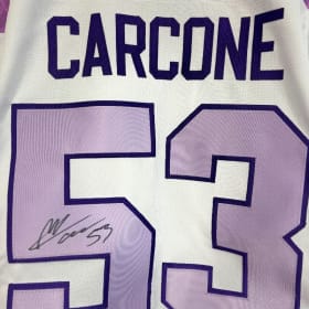 Michael Carcone Signed Jersey item