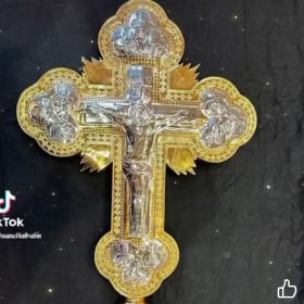 Golden Cross for Veneration item