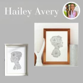 11. Custom Portrait from Hailey Avery Art item