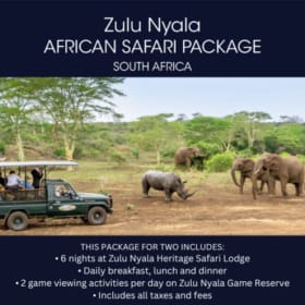 28. Zulu Nyala African Safari Package for 2 item