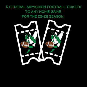 5 General Admission Football Tickets to any AHS Home Game item