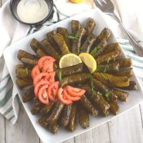 Grape Leaves Mahshy With Beef - Uncooked item
