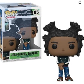 33. Basquiat Package: FunkoPop, Basketball, Notebook item