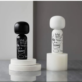 35. Jean-Michel Basquiat x Lucie Kaas Kokeshi Dolls item