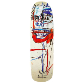 40. DC Shoes x Jean-Michel Basquiat Skateboard Deck 'Skull' item